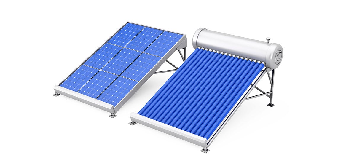 como funcionan los calentadores solares