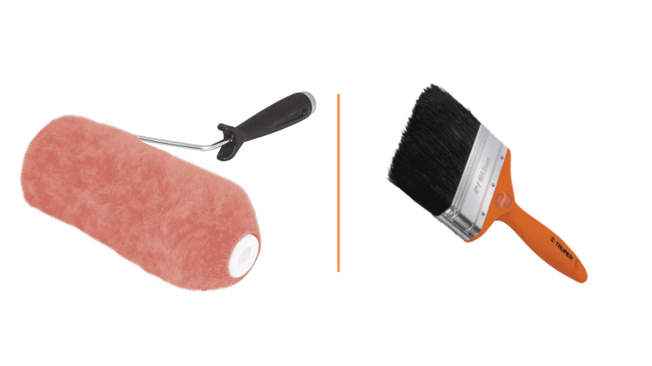 Rodillos o brochas para pintar: ¿Cuál es mejor?