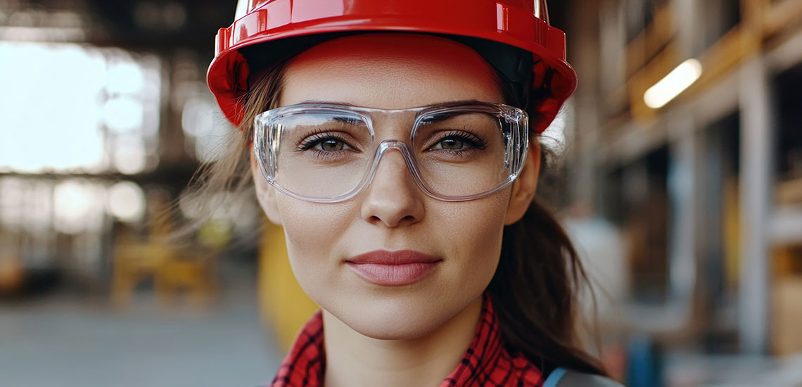 beneficios del uso de lentes protectores en la industria
