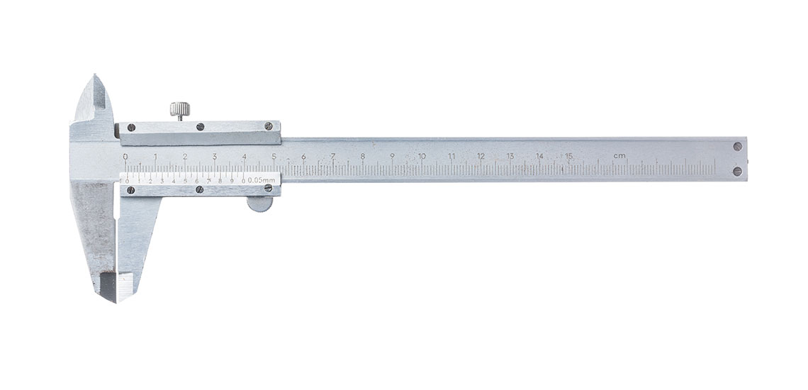 Instrucciones básicas para usar un calibrador vernier