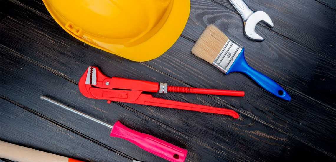 herramientas profesionales en construccion