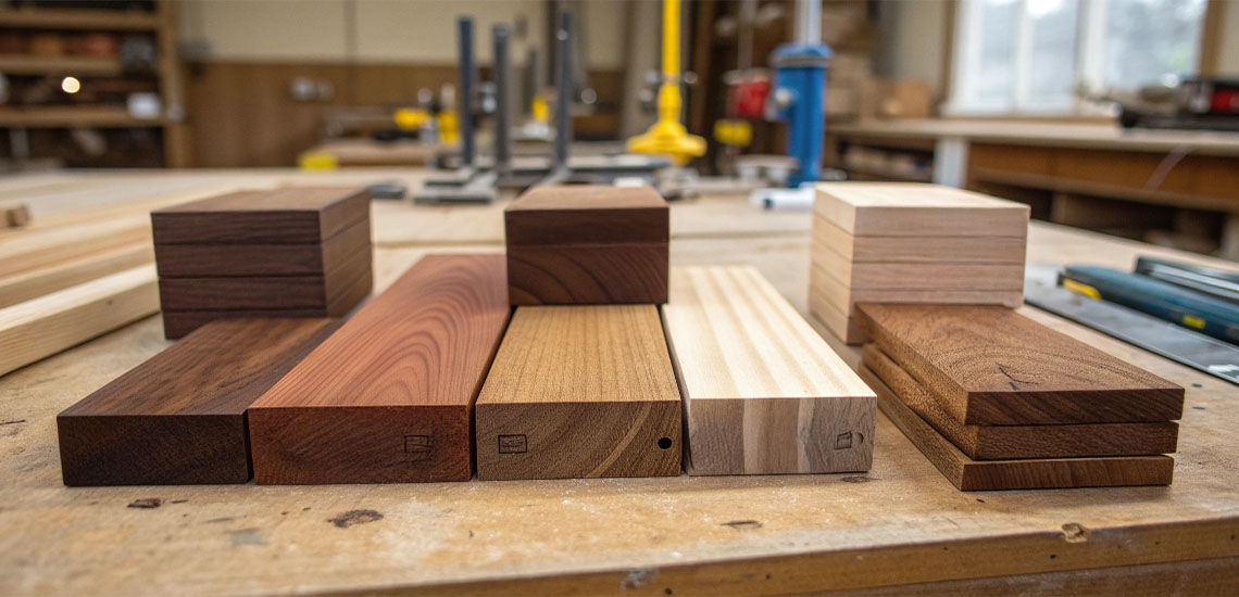 Tipos de madera más utilizados en construcción y carpintería