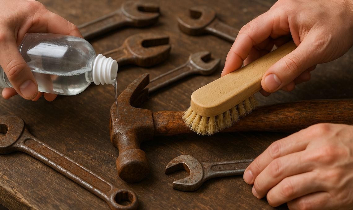 ¿Oxidación en tus herramientas? Soluciones prácticas con productos caseros
