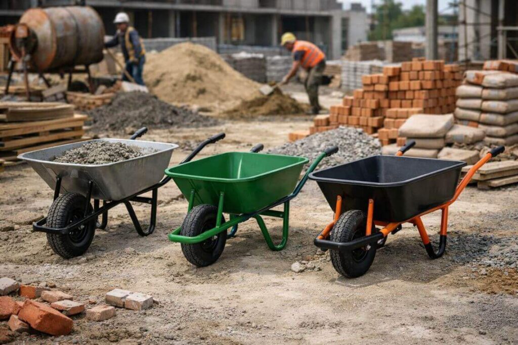 Como elegir la carretilla adecuada para tu obra