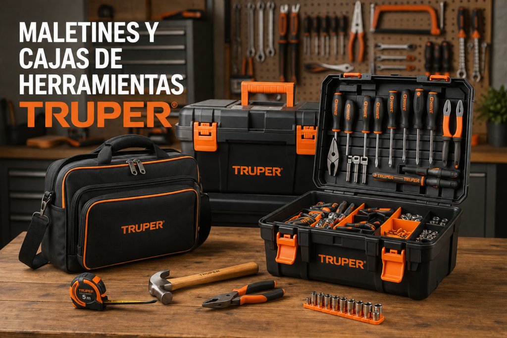 Cómo organizar tu taller con maletines y cajas de herramientas Truper